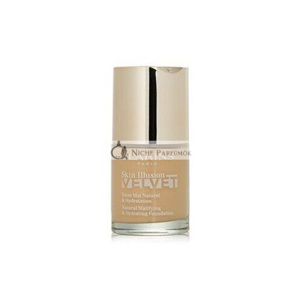CLARINS Skin Illusion Velvet Prírodný Matný a Hydratačný Make-up, 30 ml