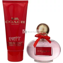   Coach Poppy 2-dielna Darčeková Sada Eau de Parfum 100ml Telový Mlieko 100ml