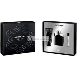   Montblanc Legend Homme Box, 100 ml Eau de Toilette, 7,5 ml cestovný sprej, 100 ml sprchový gél