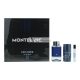 Montblanc Explorer Ultra Blue 3-dielna darčeková sada pre mužov