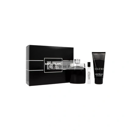 Montblanc Legend Set Eau De Toilette 100ml + Eau De Toilette 7.5ml + Sprchový gél 100ml