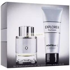  Mont Blanc Explorer Platinum Darčeková Sada Edp 60ml a Sprchový Gél 100ml