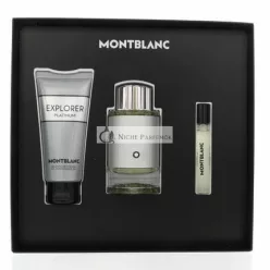   Mont Blanc Explorer Platinum 3-dielna darčeková sada, 100ml