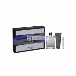 Jimmy Choo Man Eau De Toilette Spray 100ml, 3 kusový set
