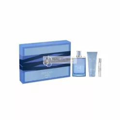   Jimmy Choo Man Aqua Eau De Toilette Spray 100ml, 3 kusový pánsky parfumový set