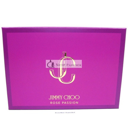 Jimmy Choo Rose Passion Eau de Parfum 100ml + 7.5ml EdP + 100ml Telový krém