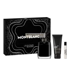   Mont Blanc Legend Eau De Parfum Set - 100ml Sprej, 75ml Miniatúra, 100ml Sprchový Gél