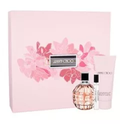   Jimmy Choo Darčeková Sada, Eau De Parfum 100 ml, Telové Mlieko 100 ml, Eau De Parfum 75 ml