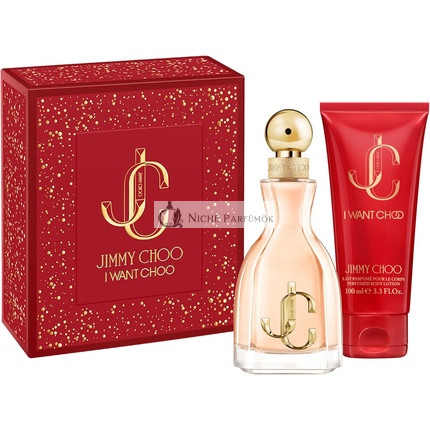 Jimmy Choo I Want Choo Gift Set Eau de Parfum 60ml Telové mlieko 100ml