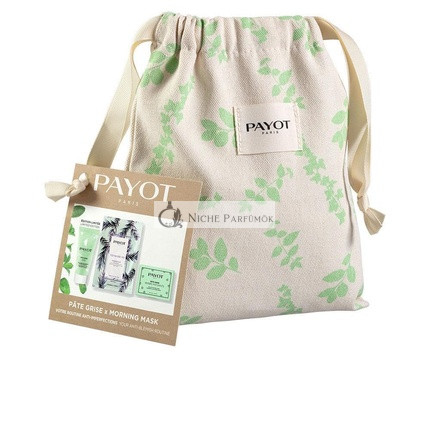 Payot Maskovaný Drahokam Deň Šedá Pasta 30ml + Šedá Pasta s Mattifying, 50 Listov + 1 Ranná Maska