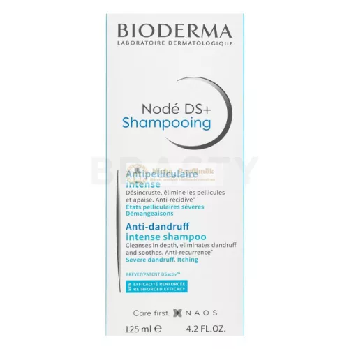 Bioderma Nodé DS+ Anti-dandruff Intense Shampoo čistiaci šampón proti lupinám 125 ml