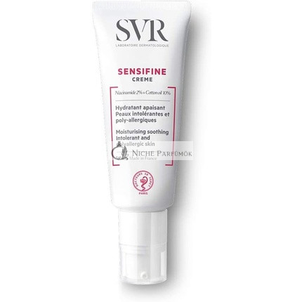 SVR Sensifine Dermo Upokojujúci Krém pre Intolerantnú a Polialergickú Pokožku, 40 ml