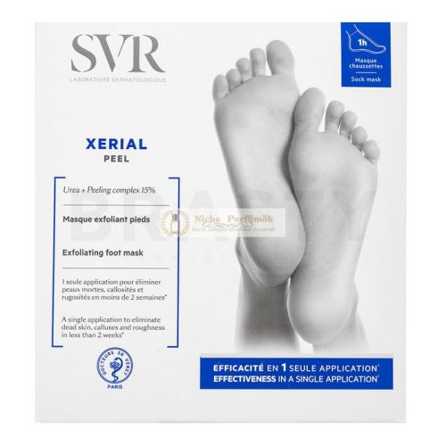 SVR Xerial exfoliačná maska Peel Maschera Piedi Esfoliante 2 x 20 ml