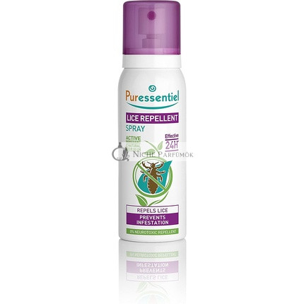 Puressentiel Sprej na prevenciu a odpudzovanie vší 24-hodinová ochrana, 75ml