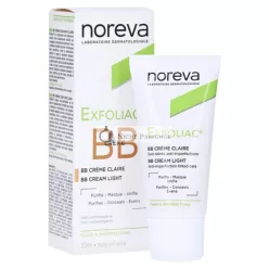 Noreva Exfoliac BB Krém Svetlý 30ml