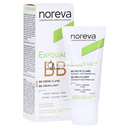 Noreva Exfoliac BB Krém Svetlý 30ml