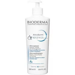   Bioderma Atoderm Intensive Balm Ultra-Upokojujúci Emolientný Krém na Veľmi Suchú, Svrdlivú Ekzémovú Pokožku, 500ml