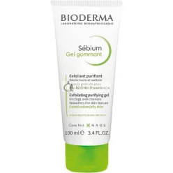   Bioderma Sébium Gel Gommant Exfoliating Purifying Gel peelingový gél pre akné pokožku 100 ml