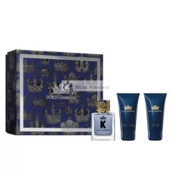   Dolce & Gabbana Eau De Toilette 50ml + After Shave Balm 50ml + Shower Gel 50ml Coffret