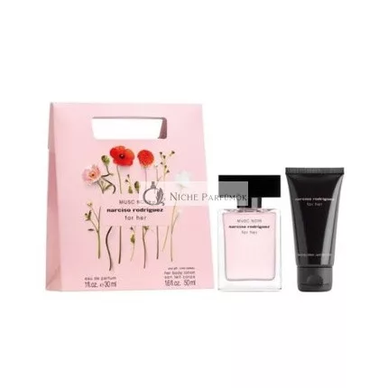 Narciso Rodriguez Black Musk Pre ženský darčekový set - Eau De Parfum 30ml + Telové mlieko 50ml
