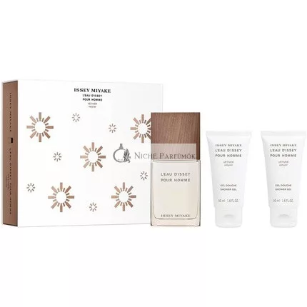 Issey Miyake L'Eau d'Issey Pour Homme Vetiver Eau de Toilette darčeková sada, 50ml