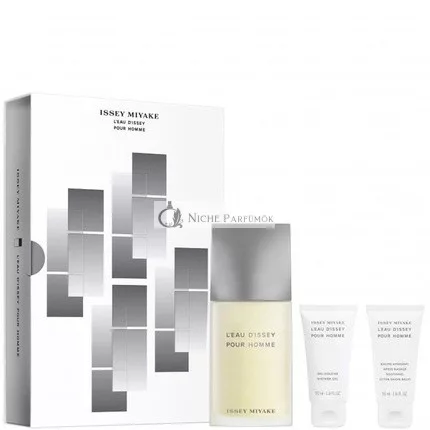 Issey Miyake Dissey Homme Eau De Toilette, Sprchový gél, Set po holení, 125 ml, 50 ml, 50 ml