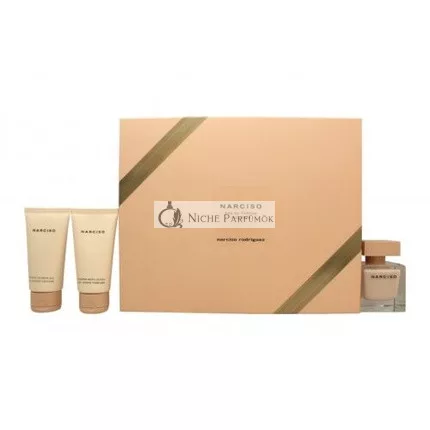 Narciso Rodriguez Narciso Poudree Darčeková Sada 50ml EDP + 50ml Telový Krém pre Ženy