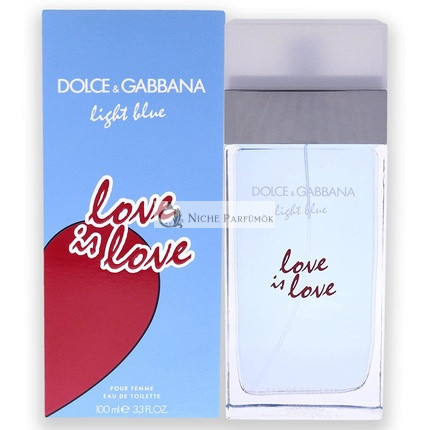 Dolce and Gabbana Light Blue Love Is Love Ženský EDT Spray, 100ml