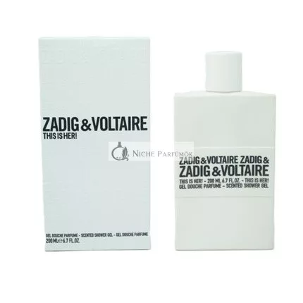 Zadig & Voltaire This is Her! voňavý sprchový gél, 200ml