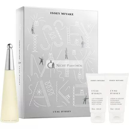 Issey Miyake L'Eau D'Issey Eau De Toilette, 50ml Sprchový gél, 50ml Telové mlieko