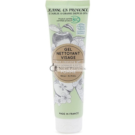 Jeanne En Provence Jablkový čistiaci gél Bio, vyrobené vo Francúzsku, 150ml