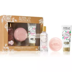   Jeanne en Provence Darčeková Sada s Rúžovou Vôňou - 3 kusy