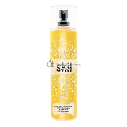 Skil Sequin Party Time Parfumový sprej pre ženy Nočné volanie kolekcia, pižmo vanilka vôňa, 250ml