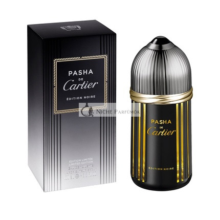 CARTIER Pasha De Cartier Edition Noire Limitovaná Edícia EDT Sprej, 100 ml