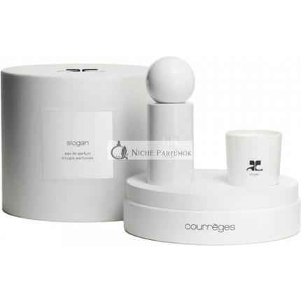 Courrèges - Slogan - Darčeková sada - Eau De Parfum 100ml & Vonné sviečky 75g