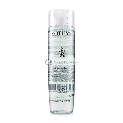 SOTHYS Comfort Lotion Hydratačný Toner na Tvár pre Citlivú Pokožku, Jemný Odstraňovač Make-upu, 207ml