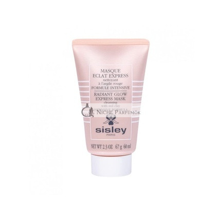 Sisley Expresná maska na rozjasnenie červenej hliny unisex, 60g