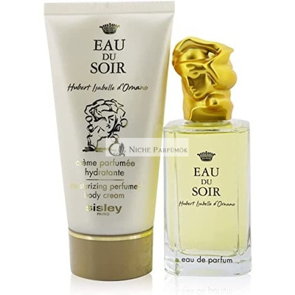 Sisley Eau du Soir Parfém pre ženy 2-dielna Merci sada - Eau de Parfum Spray 100ml + Hydratačný parfémovaný telový krém 150ml