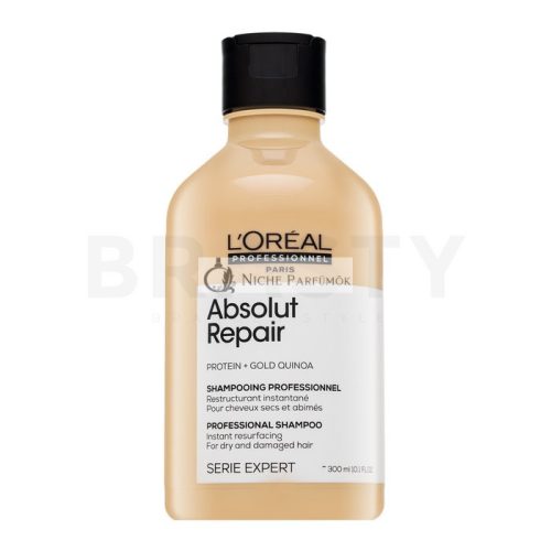 L´Oréal Professionnel Série Expert Absolut Repair Gold Quinoa + Protein Shampoo vyživujúci šampón pre veľmi poškodené vlasy 300 ml