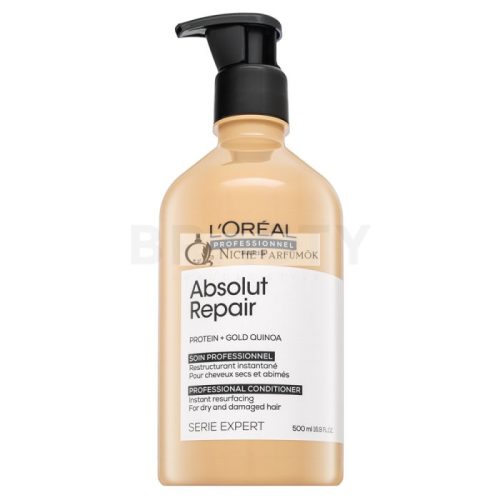 L´Oréal Professionnel Série Expert Absolut Repair Gold Quinoa + Protein Conditioner kondicionér pre veľmi poškodené vlasy 500 ml