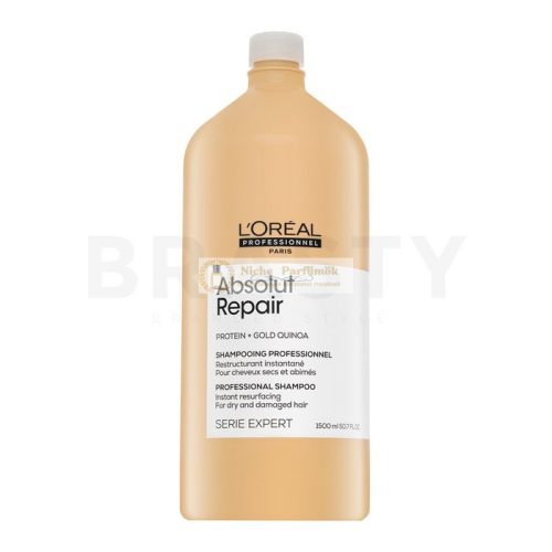 L´Oréal Professionnel Série Expert Absolut Repair Gold Quinoa + Protein Shampoo vyživujúci šampón pre veľmi poškodené vlasy 1500 ml