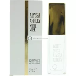 Alyssa Ashley White Musk Eau De Toilette Spray, 50ml