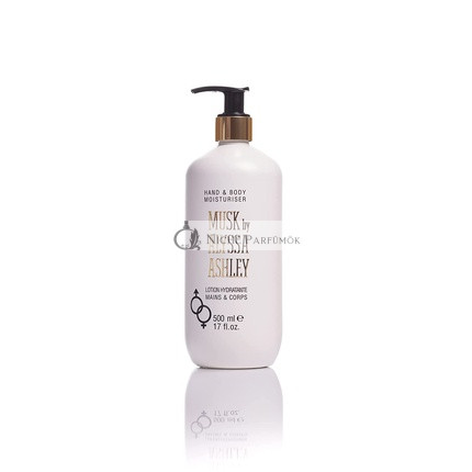 Alyssa Ashley Musk Telové a Rukavé Mlieko s Pumpou, 500 ml