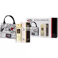   Alyssa Ashley Dámsky Darčekový Set s Taškou a Eau de Parfum Spray 100ml