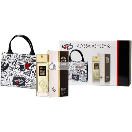 Alyssa Ashley Dámsky Darčekový Set s Taškou a Eau de Parfum Spray 100ml