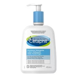   Cetaphil Hydratačný čistiaci emulzné na tvár a telo pre citlivú, suchú a tolerantnú pleť - 470ml