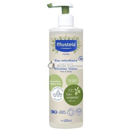 Mustela Bio Bio Micelárna Voda, 400ml