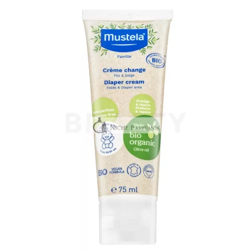 Mustela Organic ochranný krém Diaper Cream 75 ml