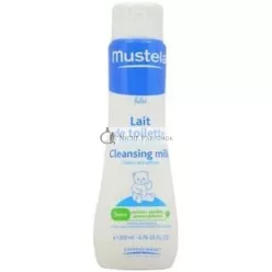   Mustela Jemný čistiaci prostriedok na tvár a umývanie tela pre novorodencov, 200 ml
