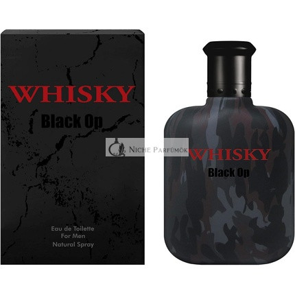 EvaflorParis Whisky Black OP Eau de Toilette pre mužov, 100ml